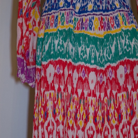 Tie-Neck Vintage “Happy” Dress - Picture 3 of 3